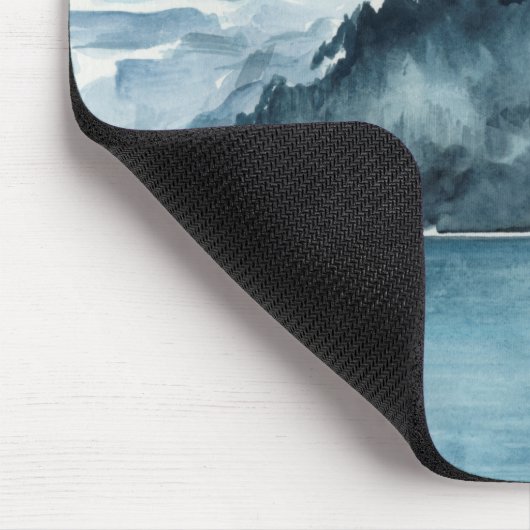 Winter Fjords Muismat (Hoek)