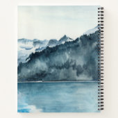 Winter Fjords Notitieboek (Achterkant)