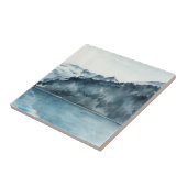 Winter Fjords Tegeltje (Zijkant)