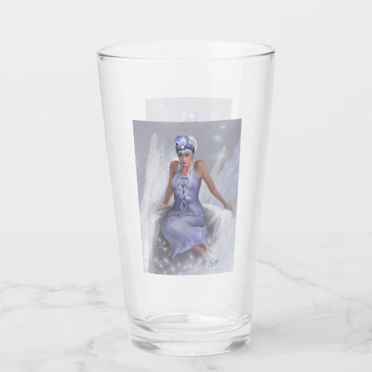 Winter Flame Glass Cup Glas (Achterkant)