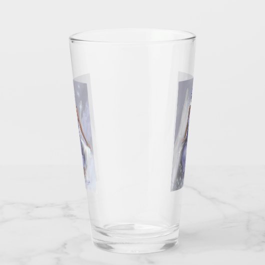 Winter Flame Glass Cup Glas (Rechts)