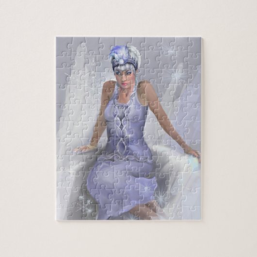 Winter Flame Puzzle Legpuzzel (Verticaal)