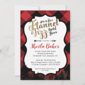 Winter Flannel Bridal Shower Kaart (Voorkant)