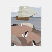 winter fleece deken (Voorkant)