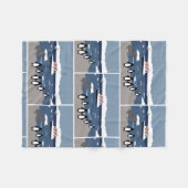 winter fleece deken (Voorkant (Horizontaal))