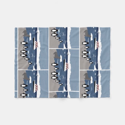 winter fleece deken (Voorkant (Horizontaal))