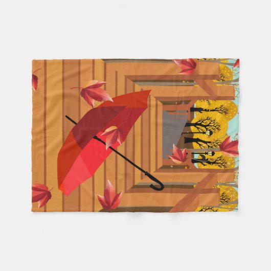 winter fleece deken (Voorkant (Horizontaal))