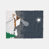 winter fleece deken (Voorkant (Horizontaal))