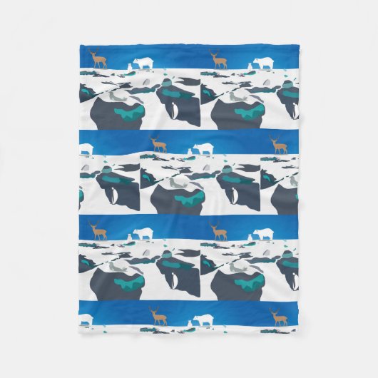 winter fleece deken (Voorkant)