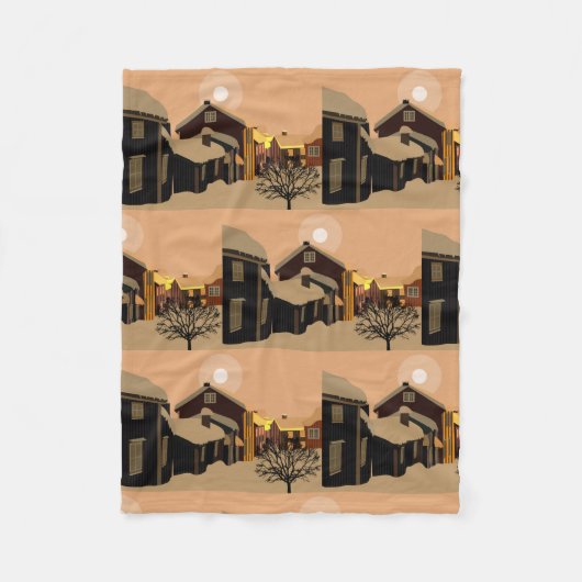 winter fleece deken (Voorkant)