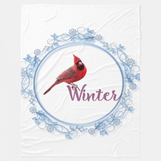 Winter Fleece Deken (Voorkant)