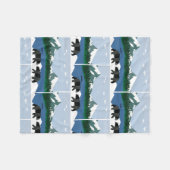 winter fleece deken (Voorkant (Horizontaal))