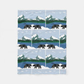 winter fleece deken (Voorkant)