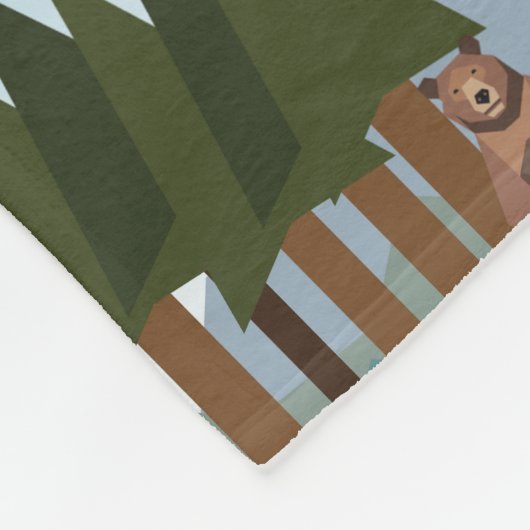 winter fleece deken (Hoek)