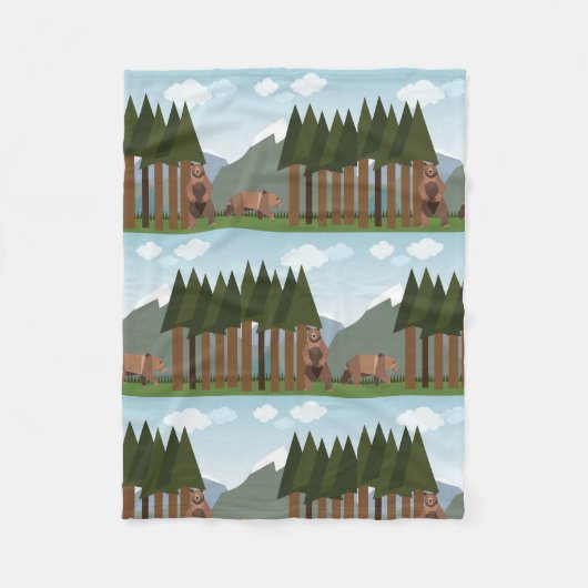 winter fleece deken (Voorkant)