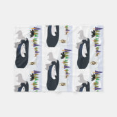 winter fleece deken (Voorkant (Horizontaal))