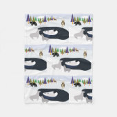 winter fleece deken (Voorkant)