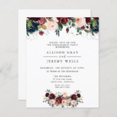 Winter Floral Engagement Party (Voorkant / Achterkant)