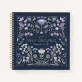 Winter Floral Folk Journal Notitieboek (Voorkant)