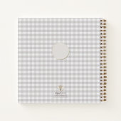 Winter Floral Folk Journal Notitieboek (Achterkant)