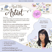 Winter Floral Folk Journal Notitieboek