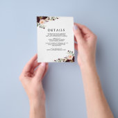 Winter Floral — Kaart | Begroting (Hand)