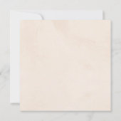 Winter Floral Pink Brunch Bubble Vrijgezellenfeest Kaart (Achterkant)