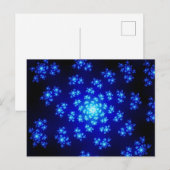 Winter Floral Sprinkles Briefkaart (Voorkant / Achterkant)