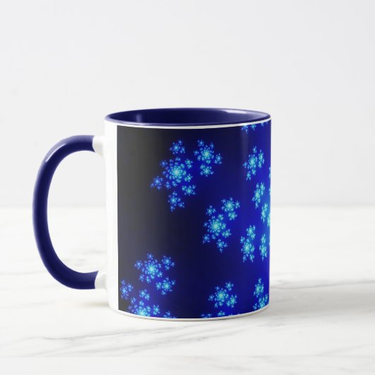 Winter Floral Sprinkles Mok (Links)