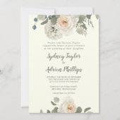 Winter Floral | Uitnodiging tot het indienen van f (Voorkant)