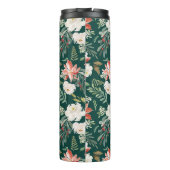 Winter Floral | Vakantiemonogram Thermosbeker (Achterkant)