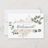 Winter Floral zal je mijn briefkaart zijn (Voorkant)