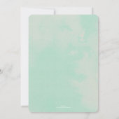 Winter Florest Dieren Kerstpatroon Kaart (Achterkant)