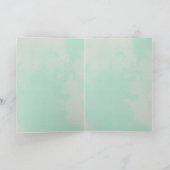 Winter Florest Dieren Kerstpatroon Kaart (Binnen)