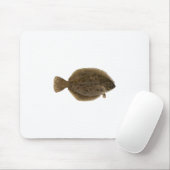 Winter Flounder - Blackback Muismat (Met muis)