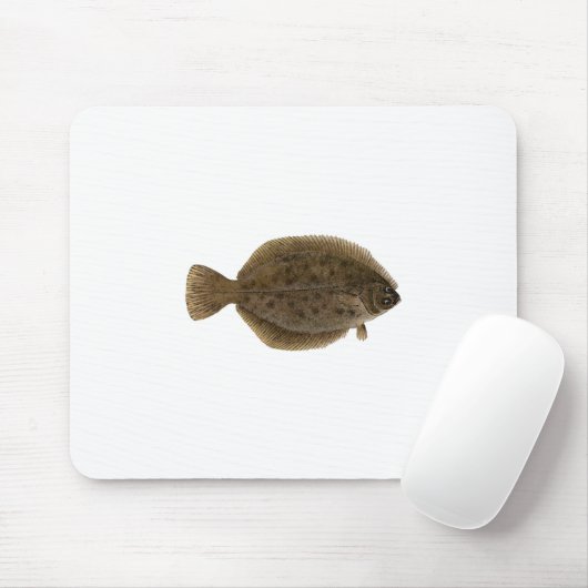 Winter Flounder - Blackback Muismat (Met muis)