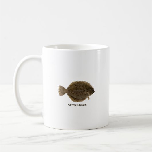 Winter Flounder Koffiemok (Links)