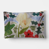 Winter Flowers & Holly Etui (Achterkant)