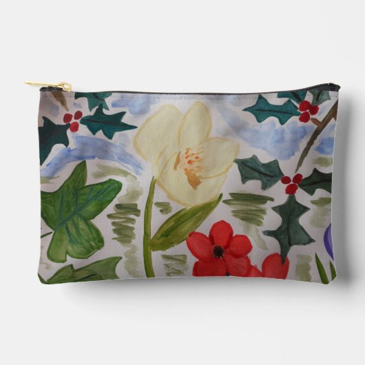 Winter Flowers & Holly Etui (Voorkant)