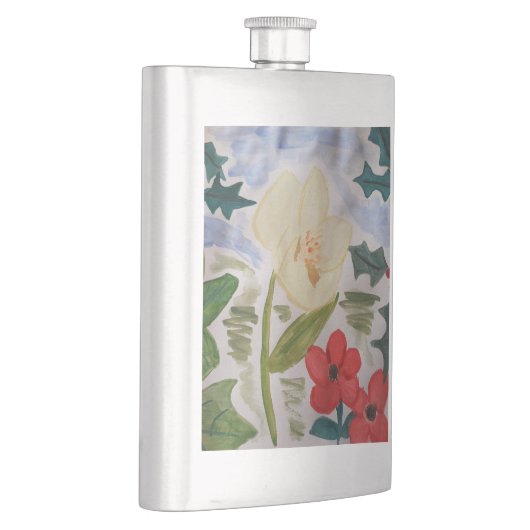 Winter Flowers & Holly Flacon (Rechts)