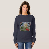 Winter Flowers & Holly Sweatshirt (Voorkant volledig)