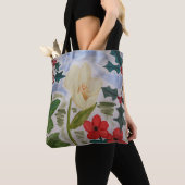 Winter Flowers & Holly Tote Bag (Dichtbij)