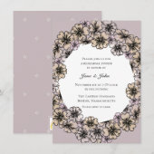 Winter Flowers Rehearings Kaart (Voorkant / Achterkant)