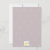 Winter Flowers Rehearings Kaart (Achterkant)