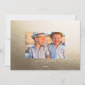 WINTER FLURRIES-fotokerstkaart Feestdagenkaart (Achterkant)