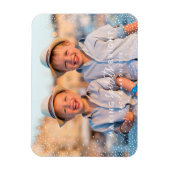 WINTER FLURRIES Kerstmis Foto Magneet (Verticaal)