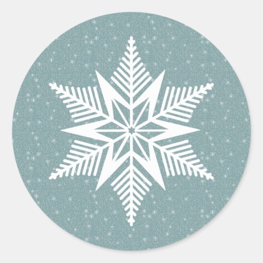 Winter flurry sticker (Voorkant)
