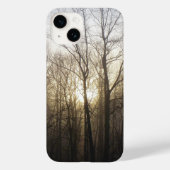 Winter Fog Sunrise Natuur Foto Case-Mate iPhone Case (Achterkant)