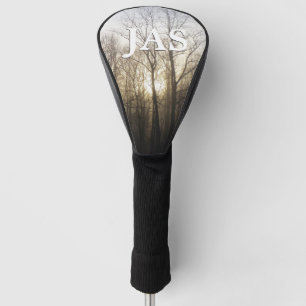 Winter Fog Sunrise Natuur Foto Golfheadcover