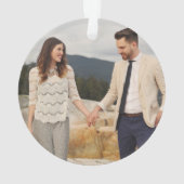 Winter Foliage Gold Ornament (achterkant)